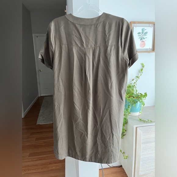 LOVERS + FRIENDS Olive Green Waterfront Lace Up Mini Dress - Picture 7 of 8